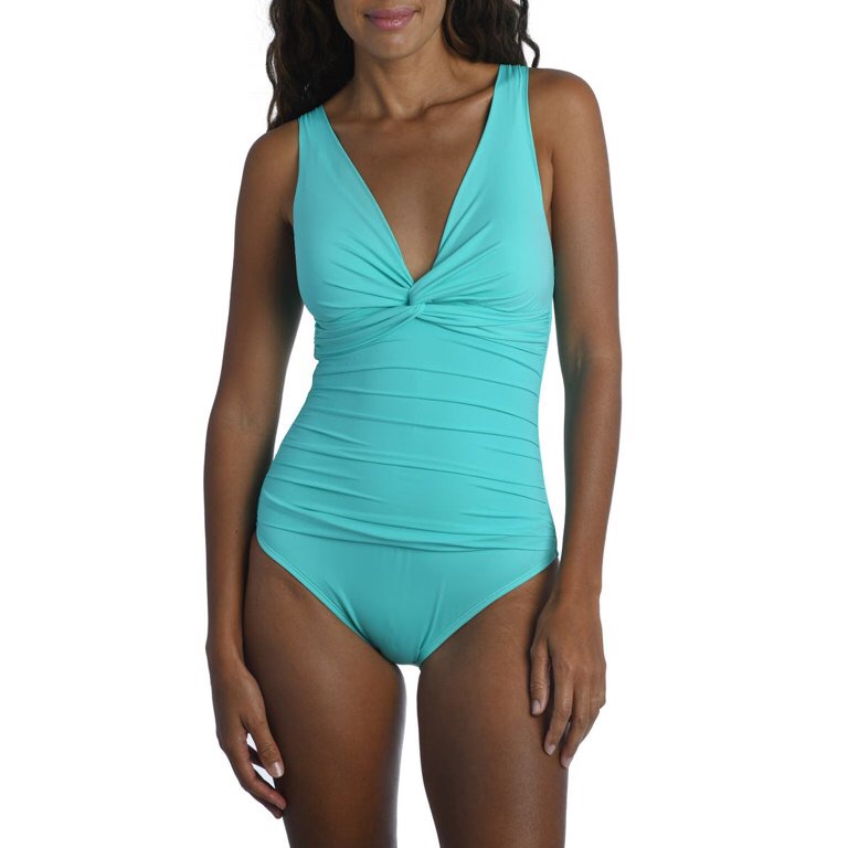 La Blanca Island Goddess Twist Mio One Piece Swimsuit